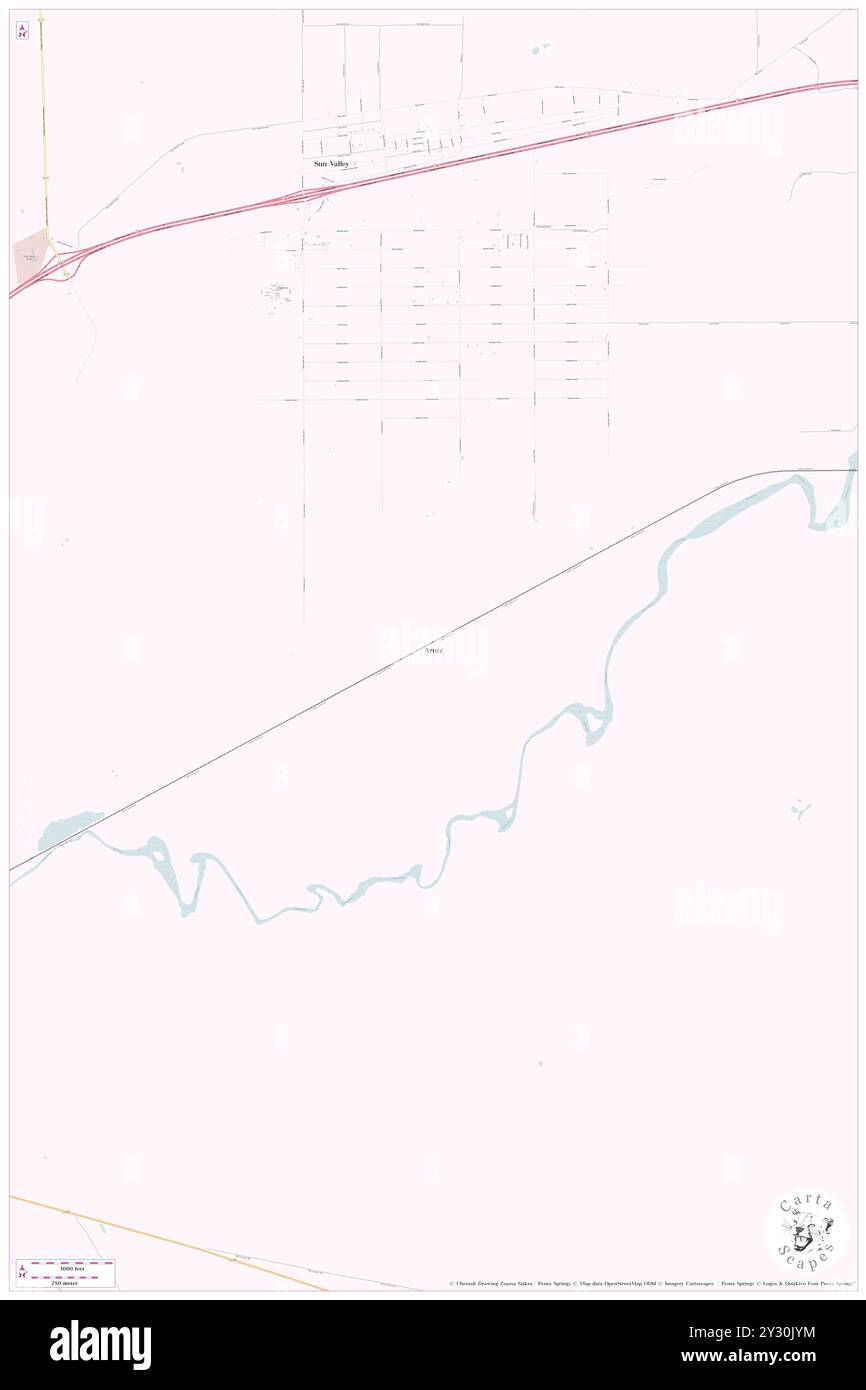 Arntz, Navajo County, Stati Uniti, Arizona, N 34 56' 9'', S 110 2' 33'', MAP, Cartascapes Map pubblicata nel 2024. Esplora Cartascapes, una mappa che rivela i diversi paesaggi, culture ed ecosistemi della Terra. Viaggia attraverso il tempo e lo spazio, scoprendo l'interconnessione del passato, del presente e del futuro del nostro pianeta. Foto Stock