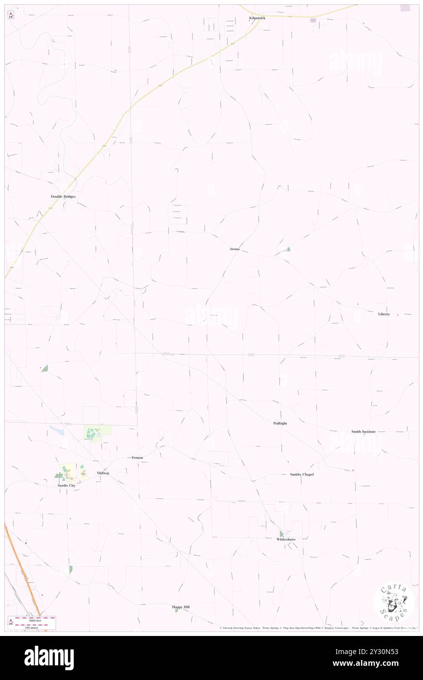 Mount Zion (località storica), DeKalb County, Stati Uniti, Alabama, N 34 12' 28'', S 86 5' 14'', MAP, Cartascapes Map pubblicata nel 2024. Esplora Cartascapes, una mappa che rivela i diversi paesaggi, culture ed ecosistemi della Terra. Viaggia attraverso il tempo e lo spazio, scoprendo l'interconnessione del passato, del presente e del futuro del nostro pianeta. Foto Stock