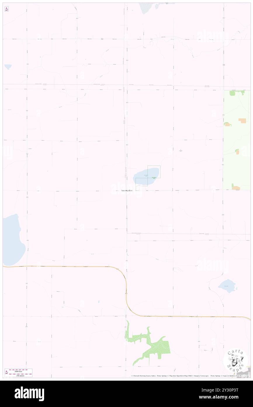 Assunzione, Sibley County, Stati Uniti, Stati Uniti, Minnesota, N 44 41' 16'', S 93 53' 19'', MAP, Cartascapes Map pubblicata nel 2024. Esplora Cartascapes, una mappa che rivela i diversi paesaggi, culture ed ecosistemi della Terra. Viaggia attraverso il tempo e lo spazio, scoprendo l'interconnessione del passato, del presente e del futuro del nostro pianeta. Foto Stock