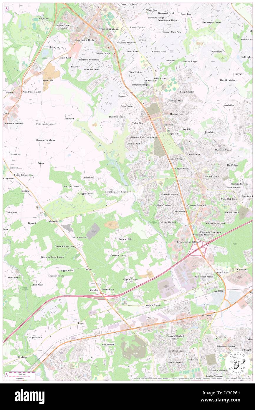 Singer, Harford County, Stati Uniti, Maryland, N 39 28' 28'', S 76 20' 19'', MAP, Cartascapes Map pubblicata nel 2024. Esplora Cartascapes, una mappa che rivela i diversi paesaggi, culture ed ecosistemi della Terra. Viaggia attraverso il tempo e lo spazio, scoprendo l'interconnessione del passato, del presente e del futuro del nostro pianeta. Foto Stock