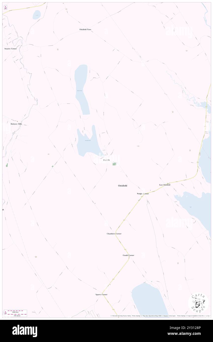 Rayville, Oxford County, Stati Uniti, Maine, N 44 6' 11'', S 70 33' 13'', MAP, Cartascapes Map pubblicata nel 2024. Esplora Cartascapes, una mappa che rivela i diversi paesaggi, culture ed ecosistemi della Terra. Viaggia attraverso il tempo e lo spazio, scoprendo l'interconnessione del passato, del presente e del futuro del nostro pianeta. Foto Stock