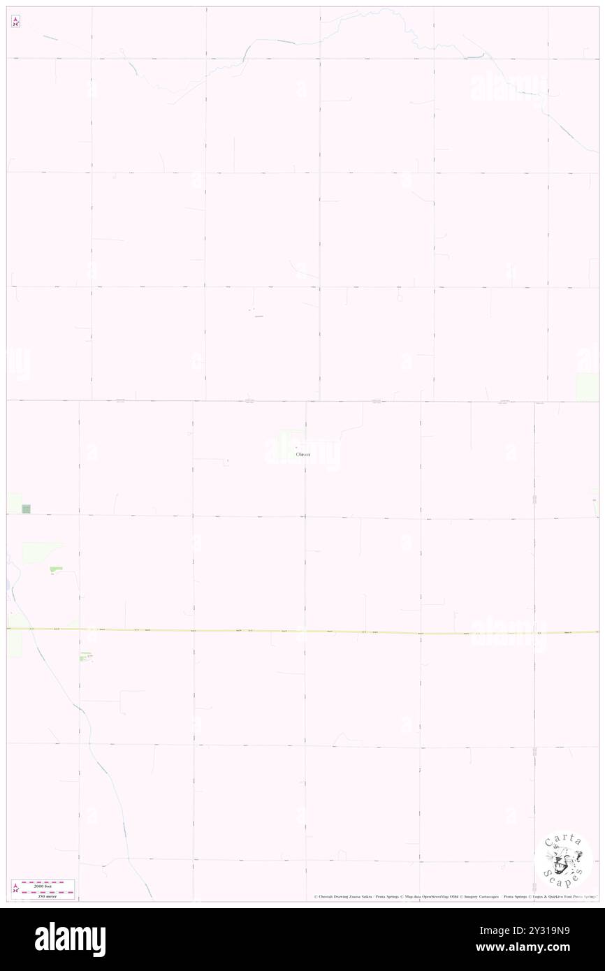 Olean, Colfax County, Stati Uniti, Nebraska, N 41 44' 10'', S 96 56' 43''', MAP, Cartascapes Map pubblicata nel 2024. Esplora Cartascapes, una mappa che rivela i diversi paesaggi, culture ed ecosistemi della Terra. Viaggia attraverso il tempo e lo spazio, scoprendo l'interconnessione del passato, del presente e del futuro del nostro pianeta. Foto Stock