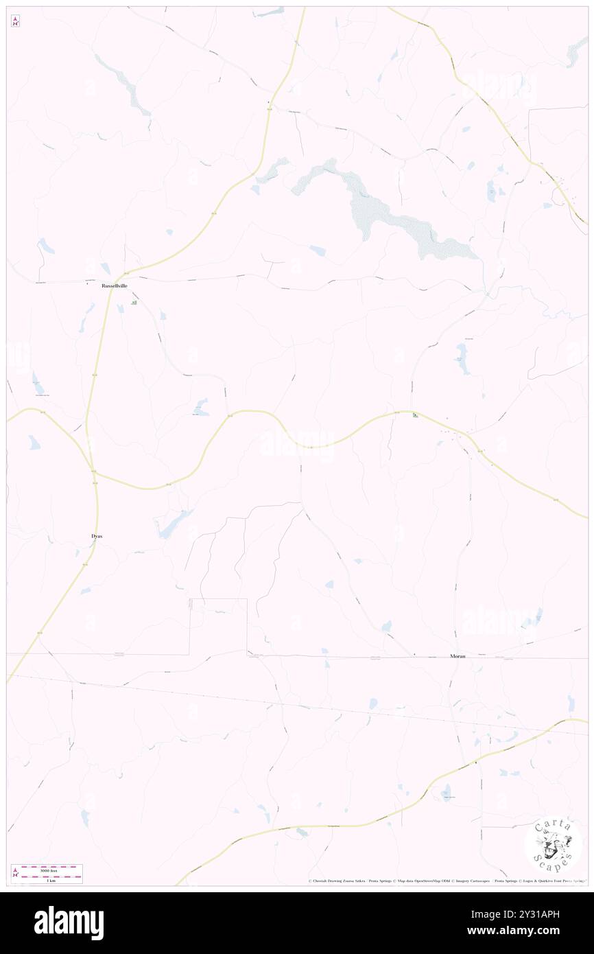 Spring Hill (località storica), Monroe County, Stati Uniti, Stati Uniti, Georgia, N 32 52' 45'', S 83 57' 34'', MAP, Cartascapes Map pubblicata nel 2024. Esplora Cartascapes, una mappa che rivela i diversi paesaggi, culture ed ecosistemi della Terra. Viaggia attraverso il tempo e lo spazio, scoprendo l'interconnessione del passato, del presente e del futuro del nostro pianeta. Foto Stock