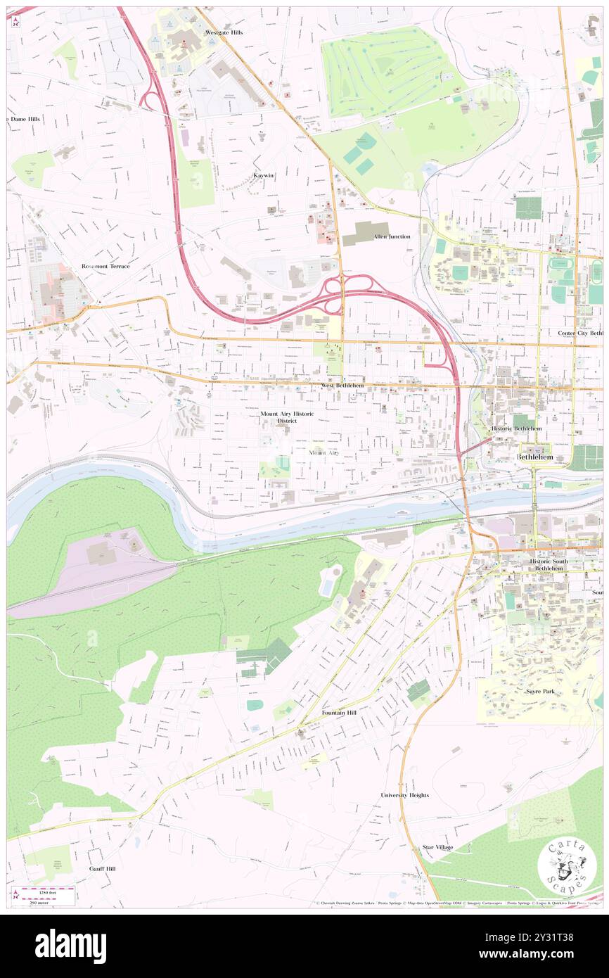 Mount Airy, contea di Philadelphia, Stati Uniti, Stati Uniti, Pennsylvania, N 40 3' 50'', S 75 11' 11'', mappa, Cartascapes Map pubblicata nel 2024. Esplora Cartascapes, una mappa che rivela i diversi paesaggi, culture ed ecosistemi della Terra. Viaggia attraverso il tempo e lo spazio, scoprendo l'interconnessione del passato, del presente e del futuro del nostro pianeta. Foto Stock