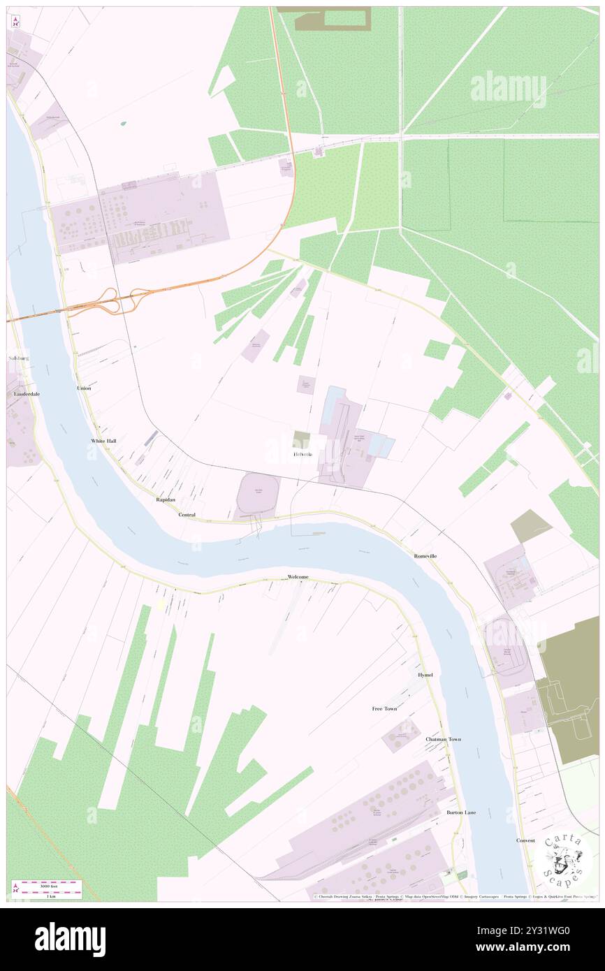 Helvetia, Saint James Parish, Stati Uniti, Louisiana, N 30 4' 38'', S 90 52' 3'', MAP, Cartascapes Map pubblicata nel 2024. Esplora Cartascapes, una mappa che rivela i diversi paesaggi, culture ed ecosistemi della Terra. Viaggia attraverso il tempo e lo spazio, scoprendo l'interconnessione del passato, del presente e del futuro del nostro pianeta. Foto Stock