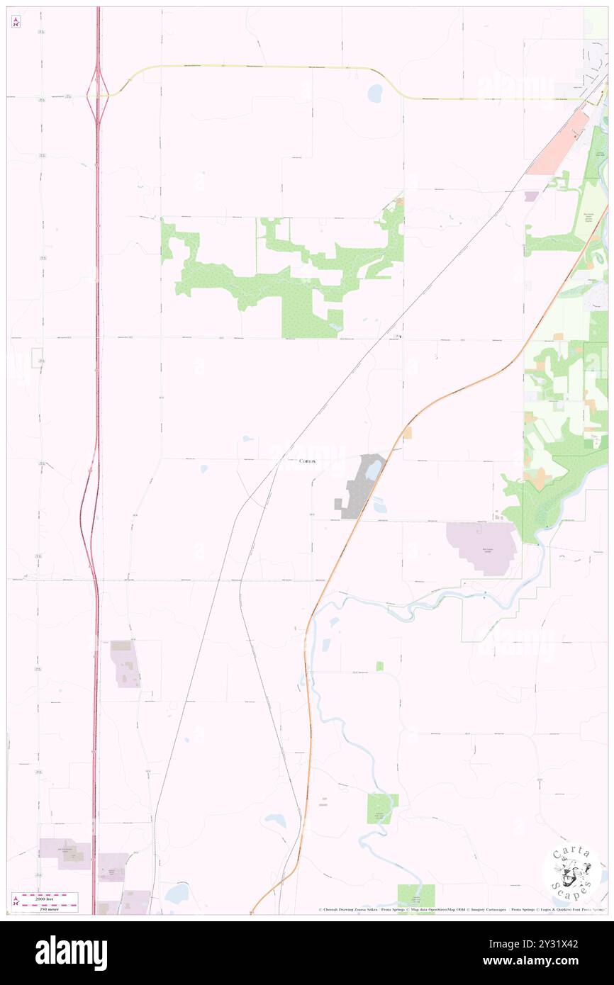 Comus, Rice County, Stati Uniti, Minnesota, N 44 23' 5'', S 93 15' 26'', MAP, Cartascapes Map pubblicata nel 2024. Esplora Cartascapes, una mappa che rivela i diversi paesaggi, culture ed ecosistemi della Terra. Viaggia attraverso il tempo e lo spazio, scoprendo l'interconnessione del passato, del presente e del futuro del nostro pianeta. Foto Stock