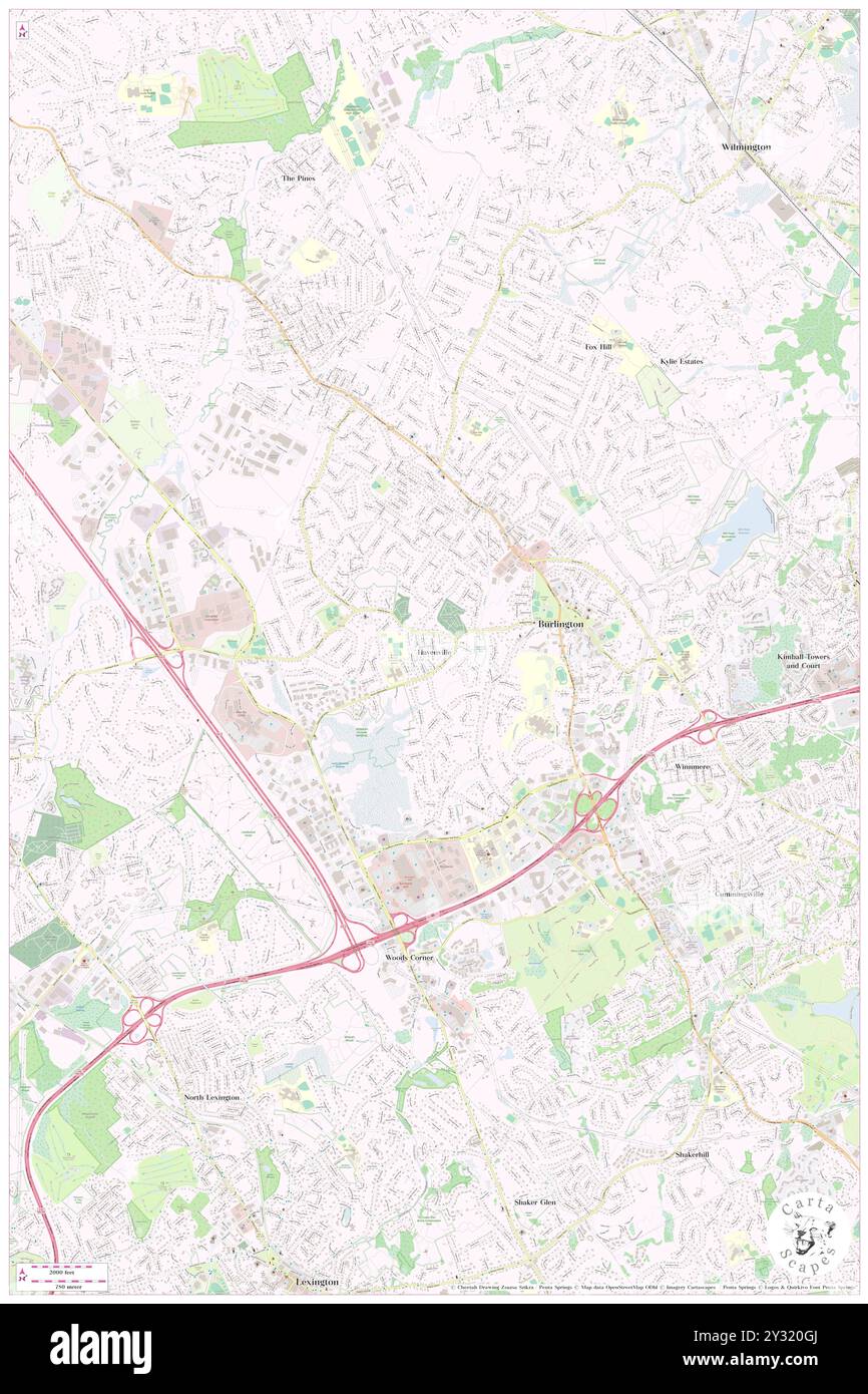 Havenville, Middlesex County, Stati Uniti, Massachusetts, N 42 30' 8'', S 71 12' 38'', MAP, Cartascapes Map pubblicata nel 2024. Esplora Cartascapes, una mappa che rivela i diversi paesaggi, culture ed ecosistemi della Terra. Viaggia attraverso il tempo e lo spazio, scoprendo l'interconnessione del passato, del presente e del futuro del nostro pianeta. Foto Stock