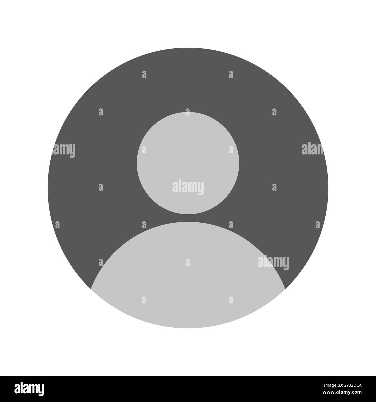Icona profilo utente. Simbolo di persona anonima. Immagine avatar vuota. Illustrazione vettoriale. Illustrazione Vettoriale