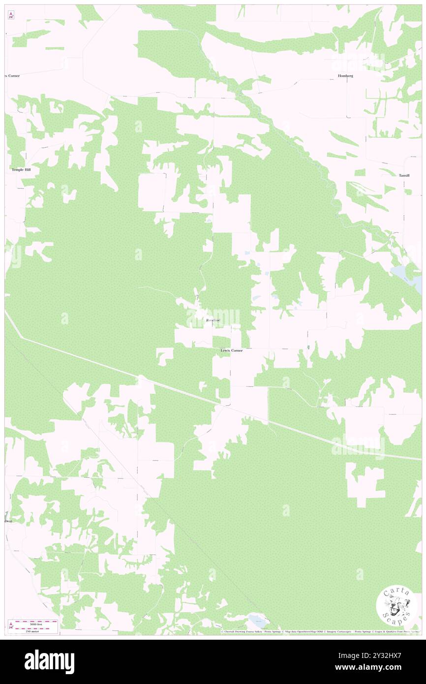 Rosebud, Pope County, Stati Uniti, Stati Uniti, Illinois, N 37 16' 42'', S 88 35' 2'', MAP, Cartascapes Map pubblicata nel 2024. Esplora Cartascapes, una mappa che rivela i diversi paesaggi, culture ed ecosistemi della Terra. Viaggia attraverso il tempo e lo spazio, scoprendo l'interconnessione del passato, del presente e del futuro del nostro pianeta. Foto Stock