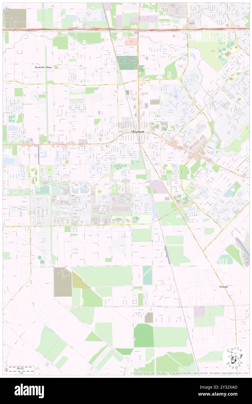 Cobblestone, Brazoria County, Stati Uniti, Stati Uniti, Texas, N 29 32' 36'', S 95 17' 29'', MAP, Cartascapes Map pubblicata nel 2024. Esplora Cartascapes, una mappa che rivela i diversi paesaggi, culture ed ecosistemi della Terra. Viaggia attraverso il tempo e lo spazio, scoprendo l'interconnessione del passato, del presente e del futuro del nostro pianeta. Foto Stock