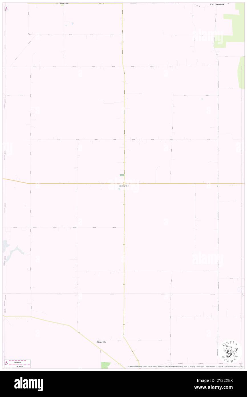 Hartsgrove, Ashtabula County, Stati Uniti, Ohio, N 41 36' 18''', S 80 57' 12''', MAP, Cartascapes Map pubblicata nel 2024. Esplora Cartascapes, una mappa che rivela i diversi paesaggi, culture ed ecosistemi della Terra. Viaggia attraverso il tempo e lo spazio, scoprendo l'interconnessione del passato, del presente e del futuro del nostro pianeta. Foto Stock