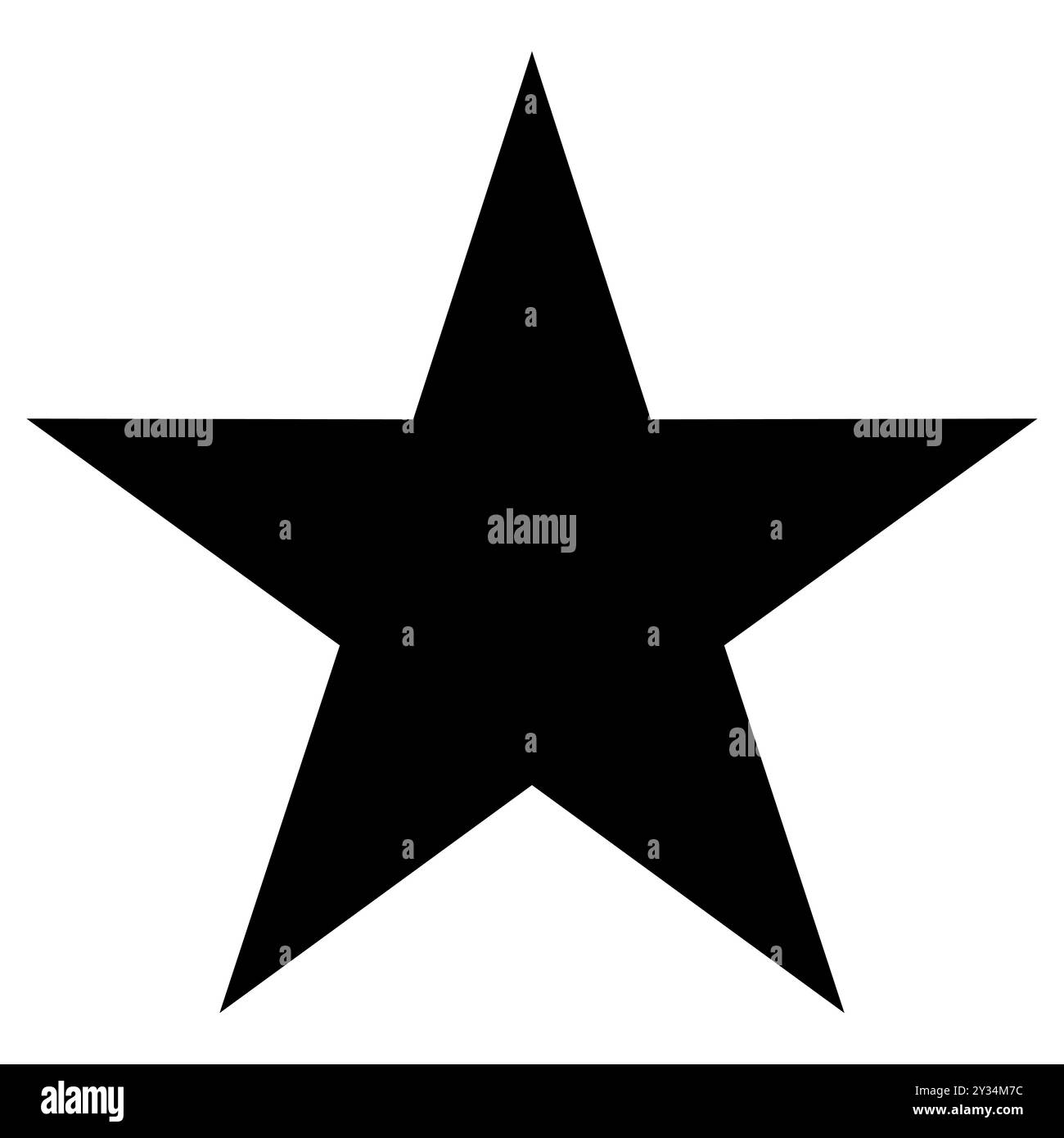 Stella su sfondo nero. Icona vettore stellare isolato. Stelle icone vettoriali. Collezione Stars. Isolato su sfondo bianco. Icona di valutazione stelle. Illustrazione Vettoriale