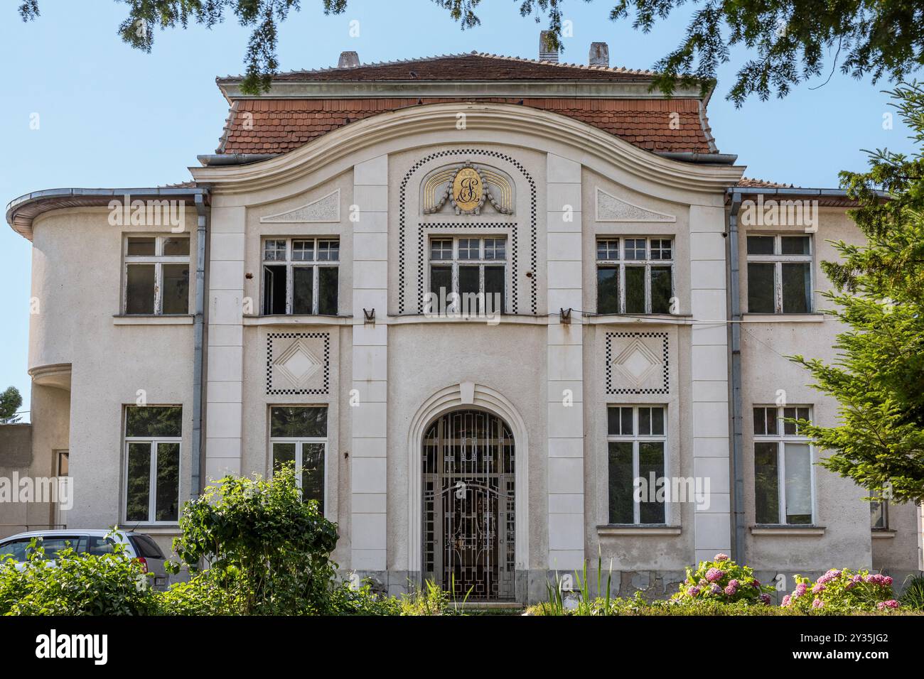 House, strada Prundului, Brasov, Romania Foto Stock