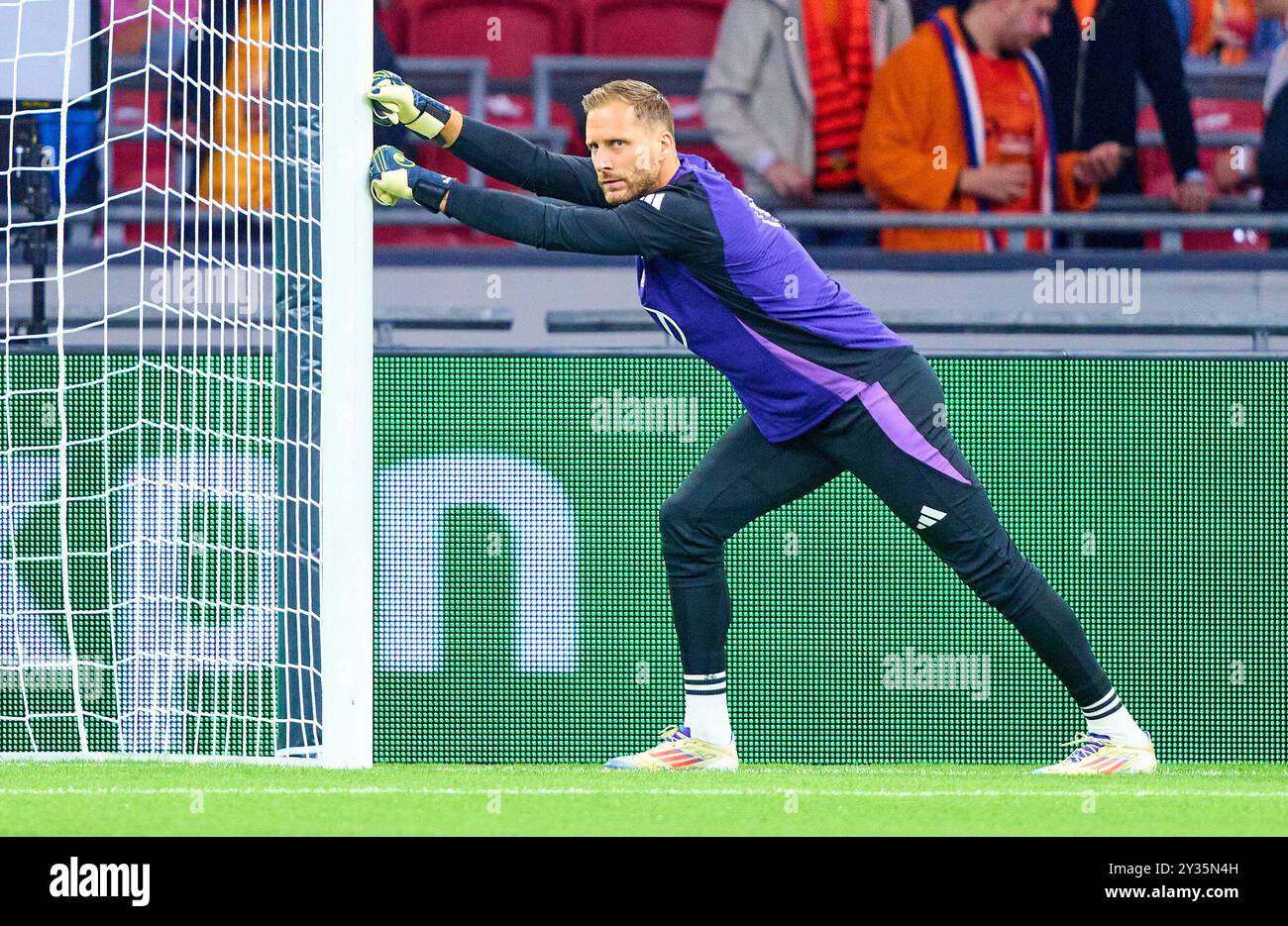 Oliver Baumann, DFB 12, nella partita UEFA Nations League 2024 PAESI BASSI, Germania. , . Al 10 settembre 2024 ad Amsterdam, Paesi Bassi. Fotografo: ddp Images/STAR-Images credito: ddp media GmbH/Alamy Live News Foto Stock