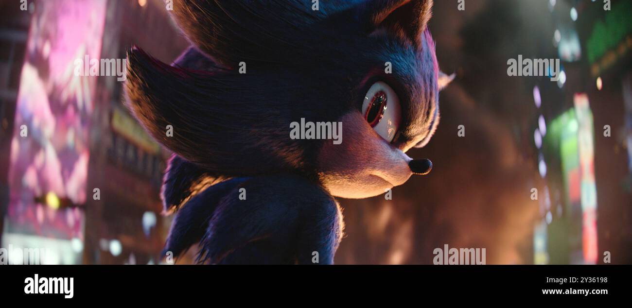 Sonic the Hedgehog 3 Sonic Foto Stock