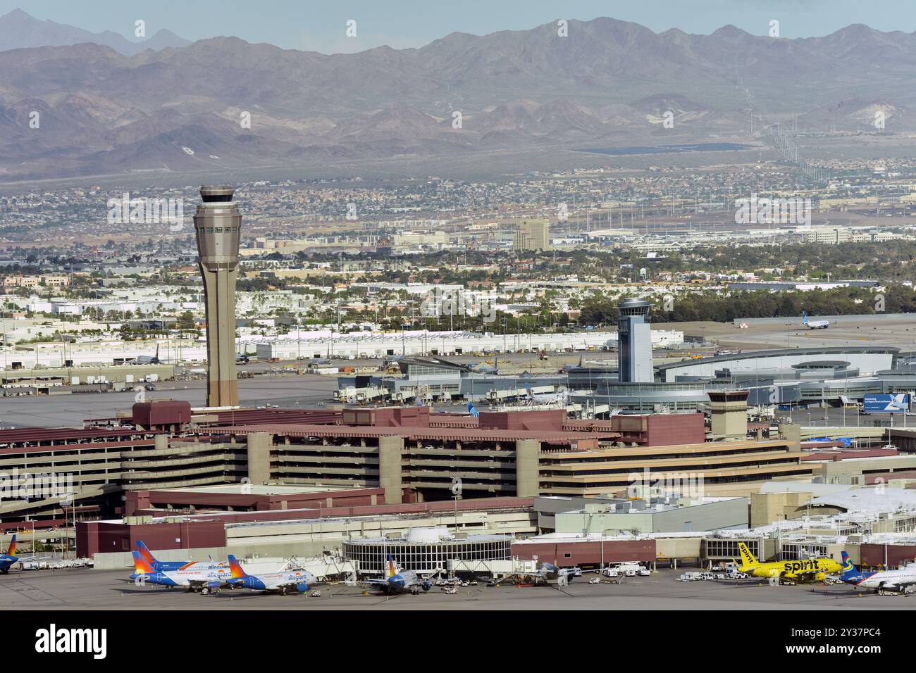 Aeroporto Harry Reid di Las Vegas Foto Stock