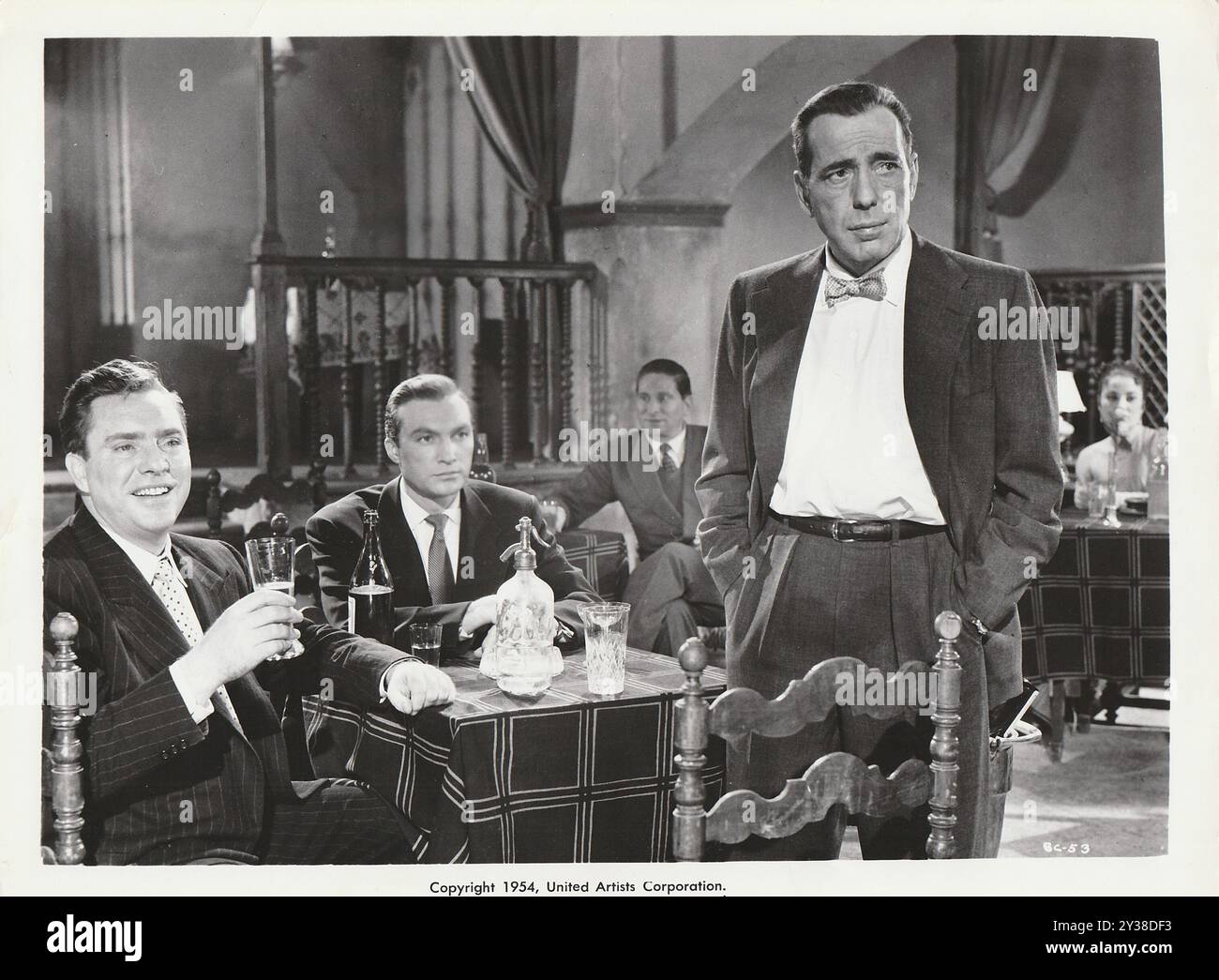 Humphrey Bogart 'Barefoot Contessa' ( 1954 ) Foto Stock