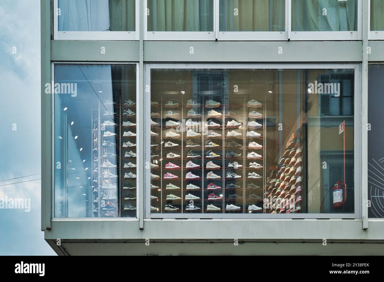 Negozio Snipes in corso Buenos Aires Milano, Italia Foto Stock