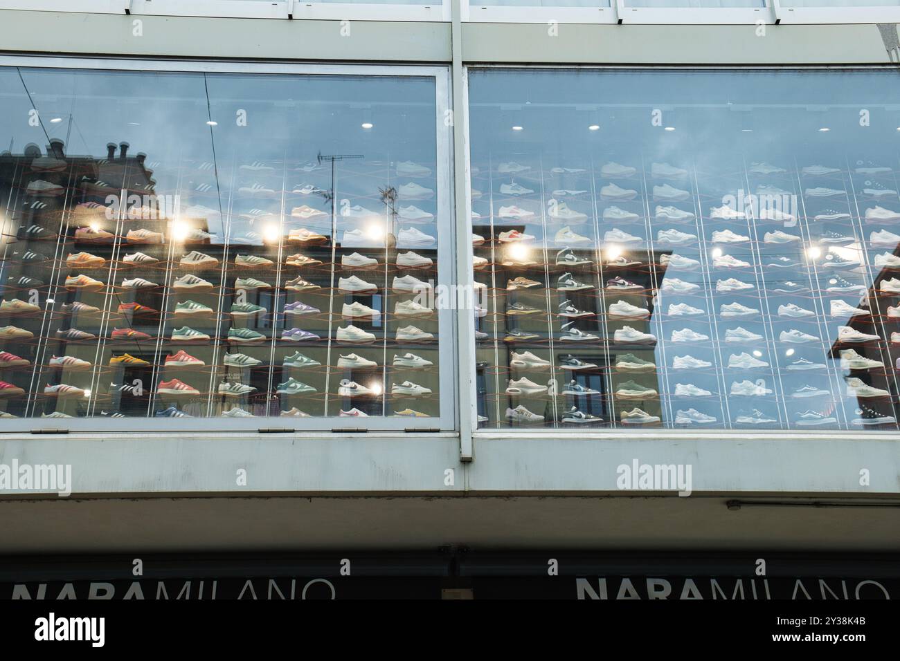 Negozio Snipes in corso Buenos Aires Milano, Italia Foto Stock
