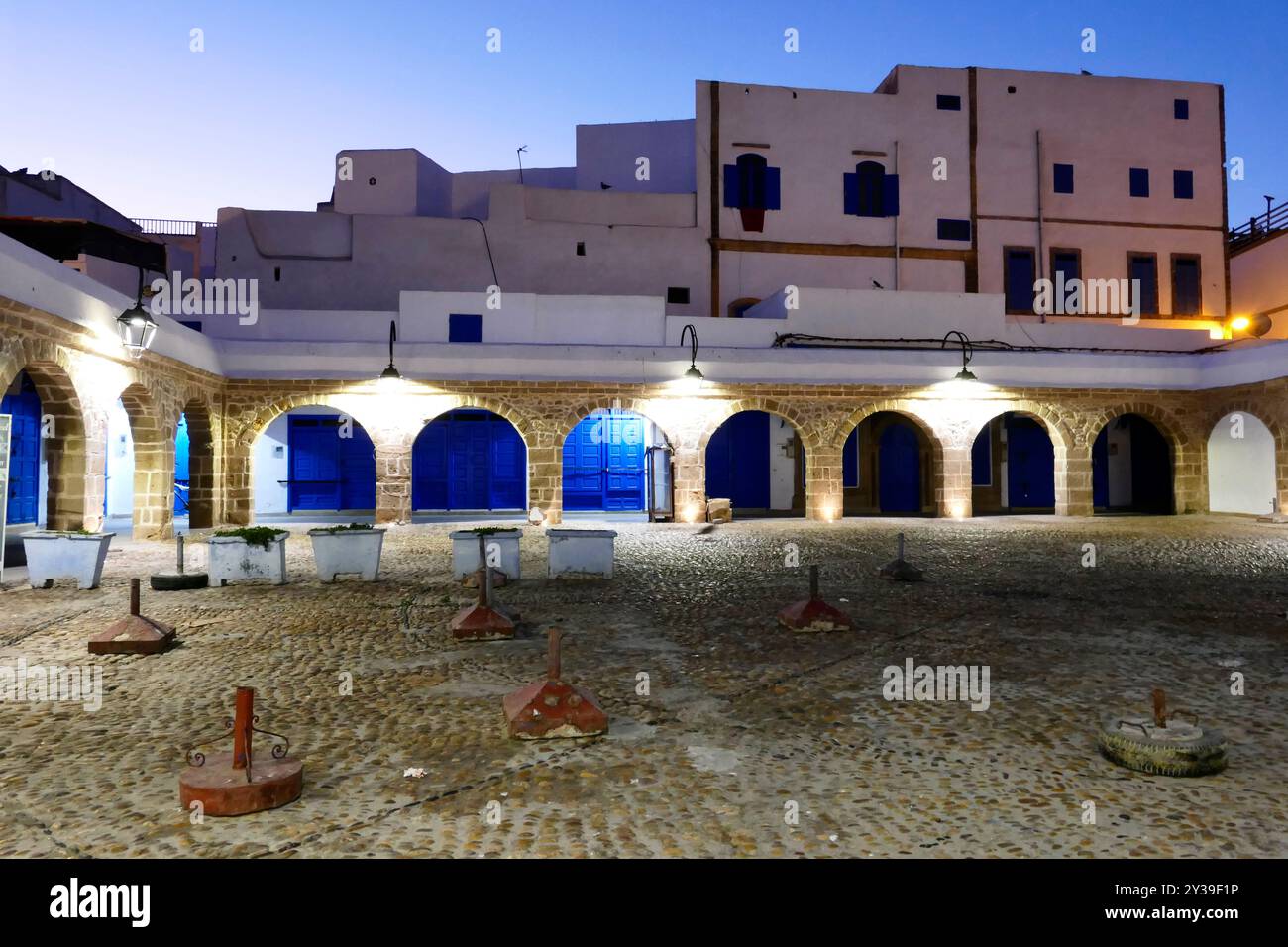 Essaouira, Marocco, Nord Africa. Città affacciata sull'Oceano Atlantico, porto di pescatori, suk, artigianato, monumenti storici Foto Stock