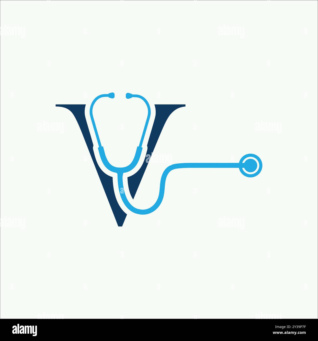 Logo aziendale per la tecnologia sanitaria e medica Illustrazione Vettoriale