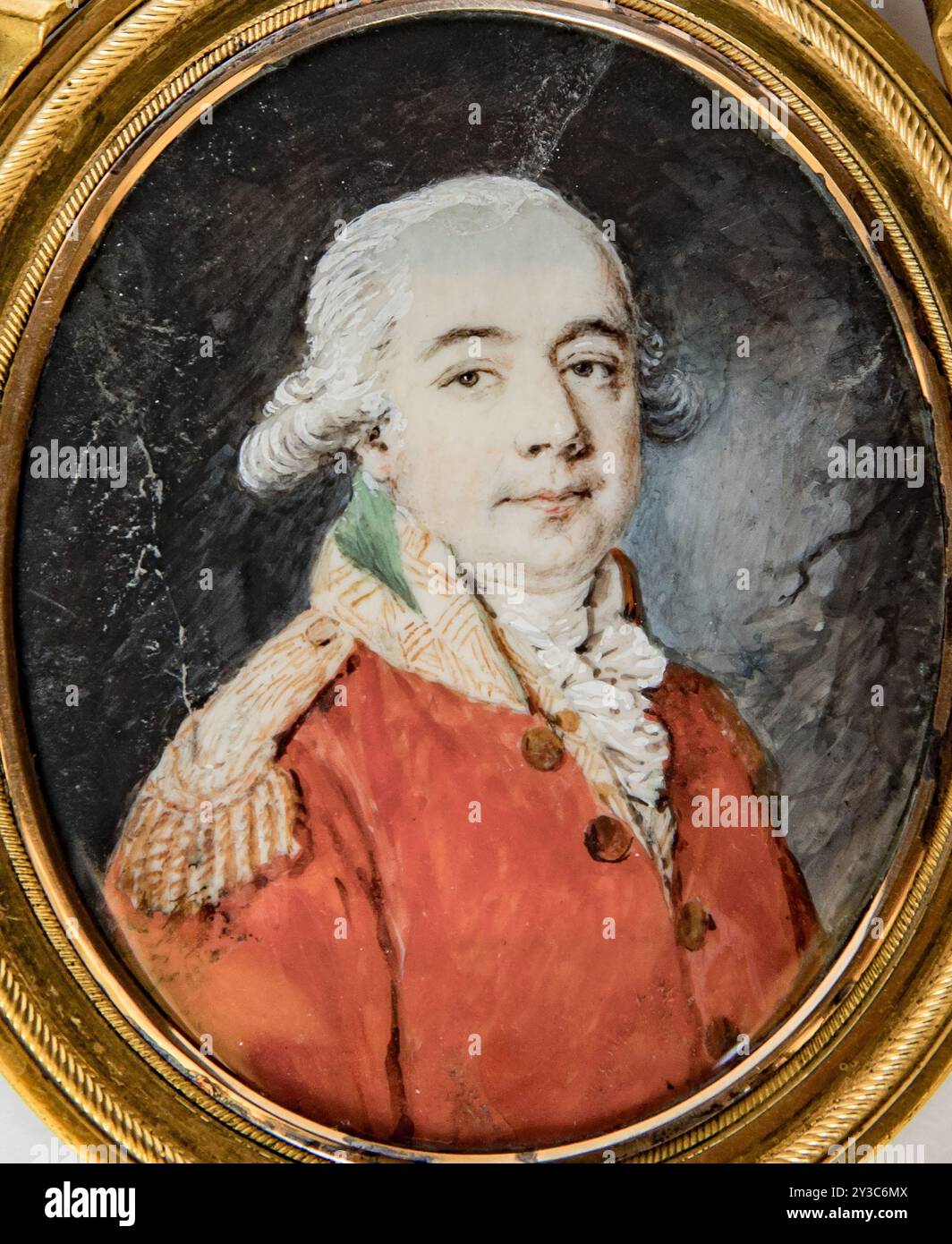 Principe Ernesto Augusto (1771-1851), duca di Cumberland e Teviotdale, 1790 Si trova nella Collezione del Museo di Arti Decorative Accorsi-Ometto di Torino. Foto Stock