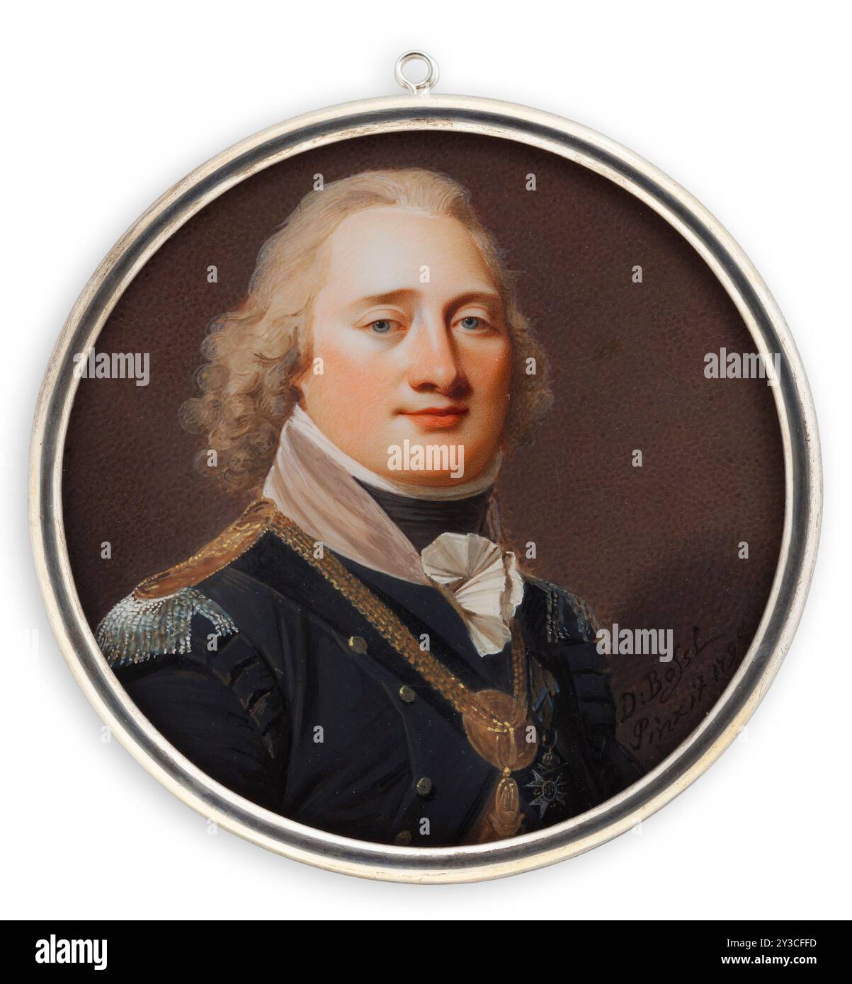 Maggior generale August Fredrik Palmfelt, 1798 anni. Foto Stock