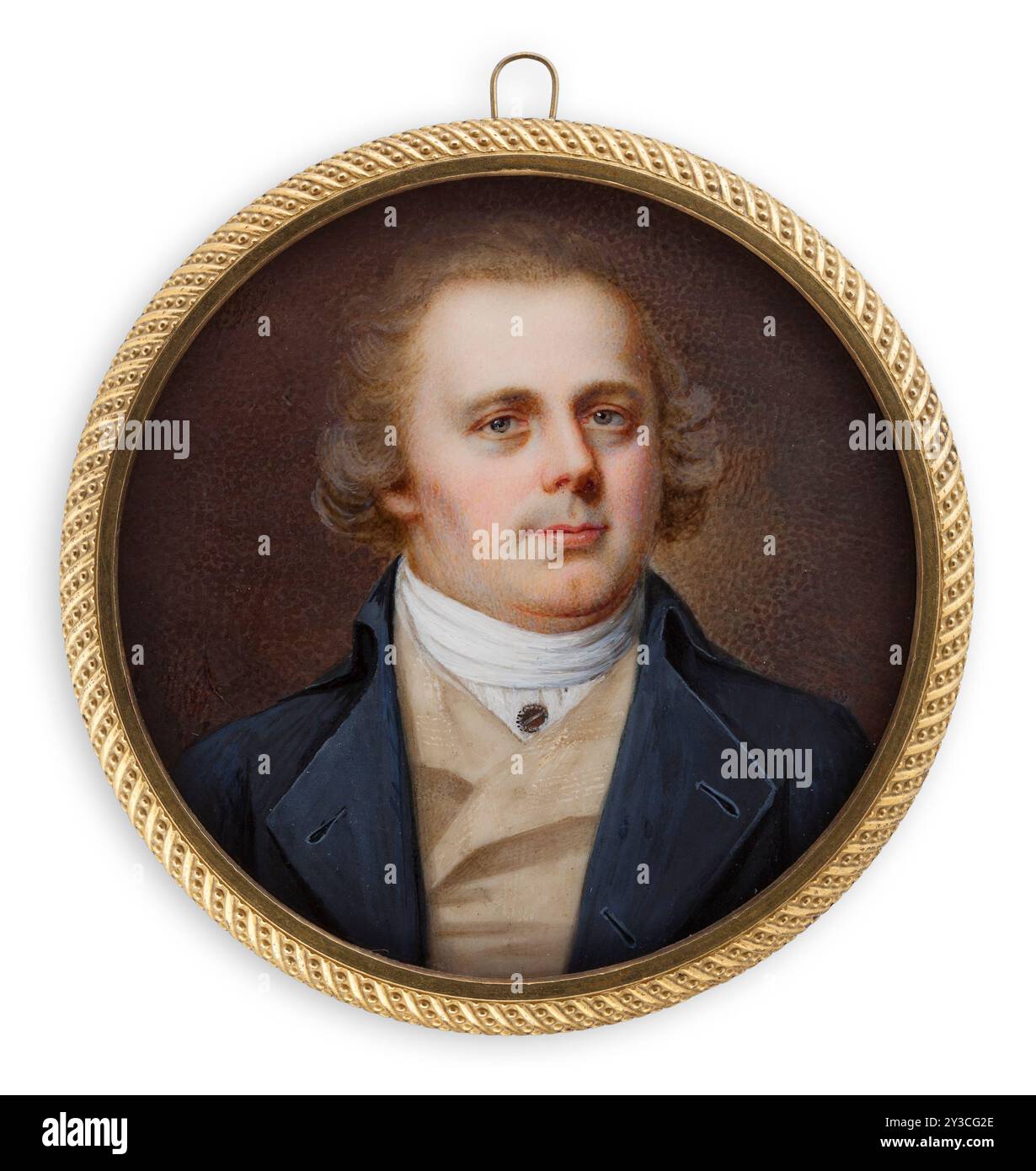 Ritratto di un uomo, 1792-1857. Foto Stock