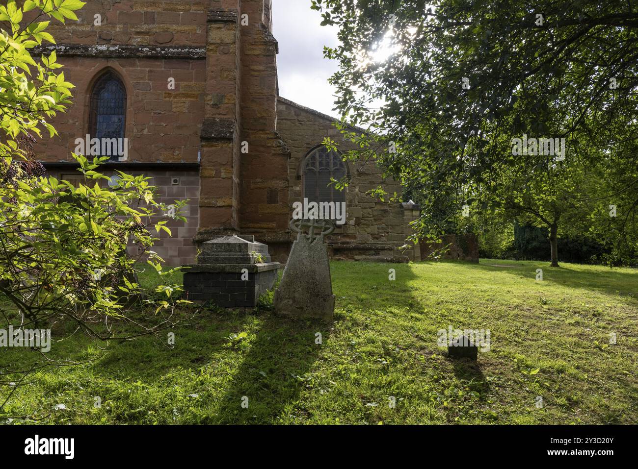 Chiesa di San Giovanni Battista, Chiesa di San Giovanni Battista, le chiuse, Hillmorton, Rugby, Gran Bretagna Foto Stock