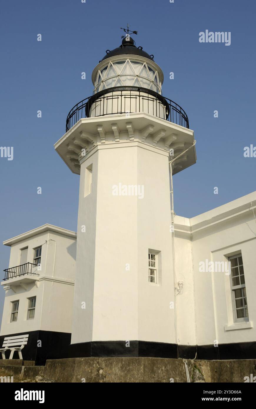 Faro di Cihou, Chichintao, Kaohsiung, Taiwan, Asia Foto Stock