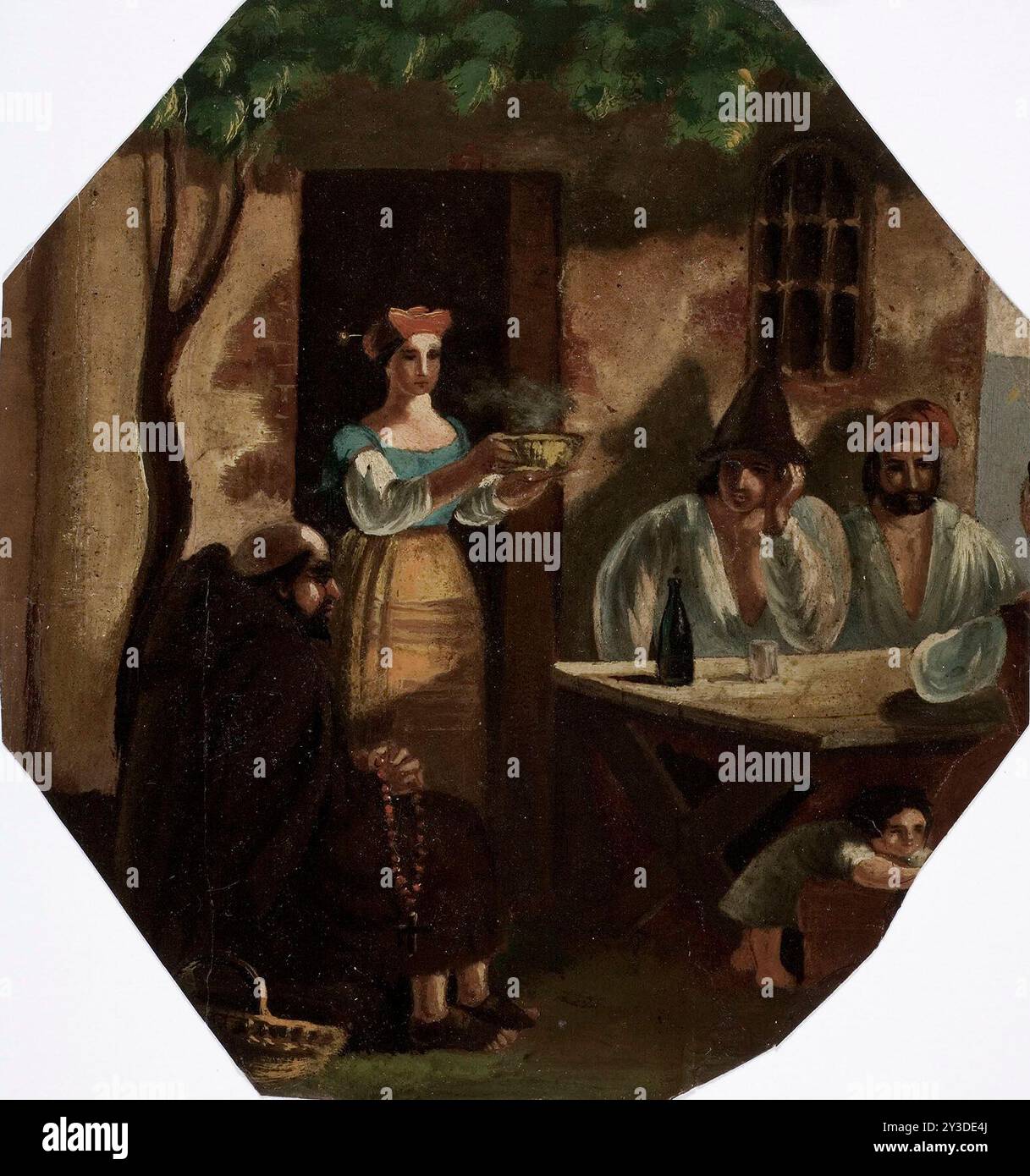 Italian inn, 1844-1846. Foto Stock