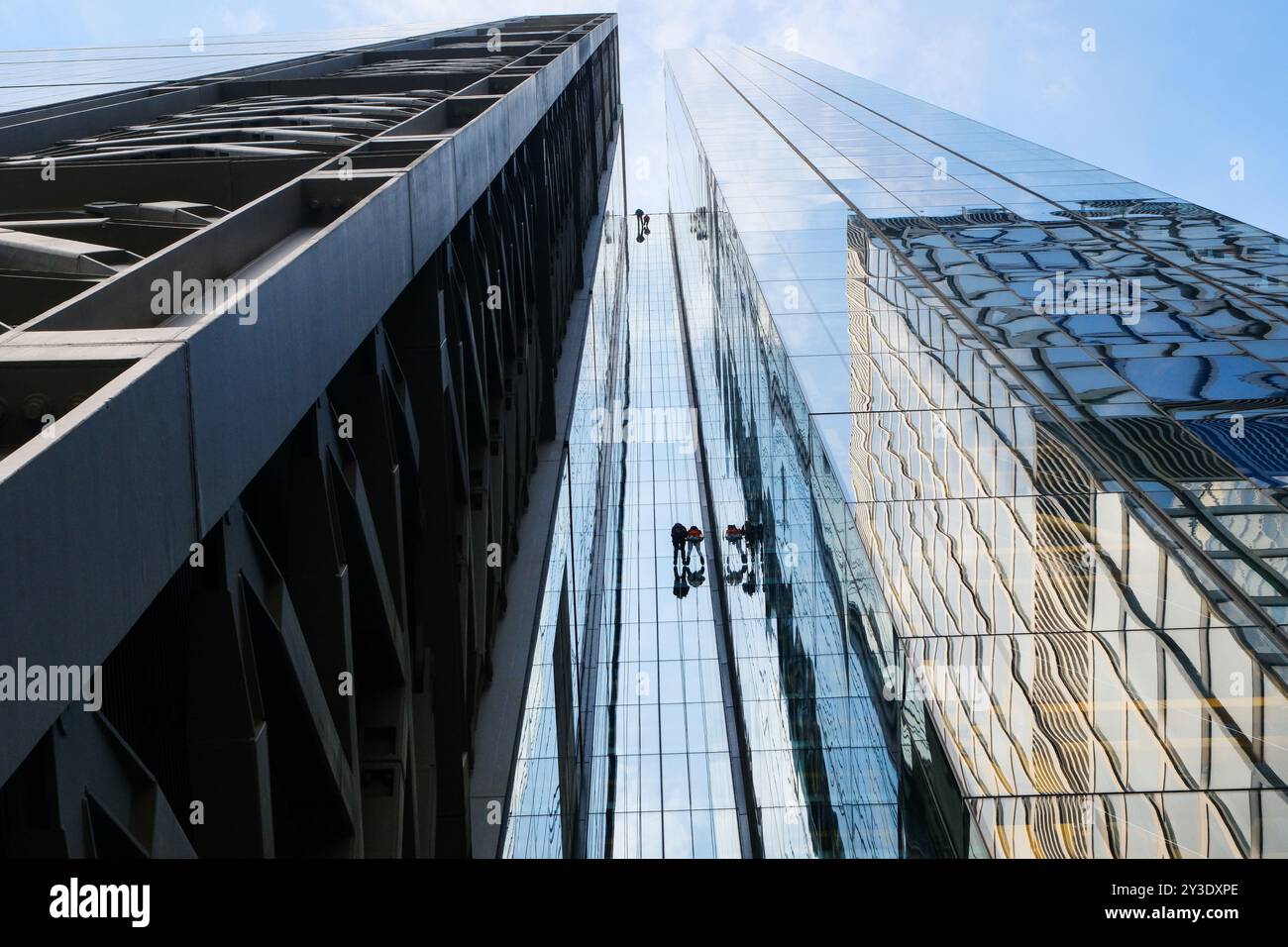 Leadenhall Building, Londra, Regno Unito. 13 settembre 2024. La gente cala lungo il Leadenhall Building di 50 piani nella City di Londra per il Maggie's Centre al Royal Marsden. Crediti: matthew Chattle/Alamy Live News Foto Stock