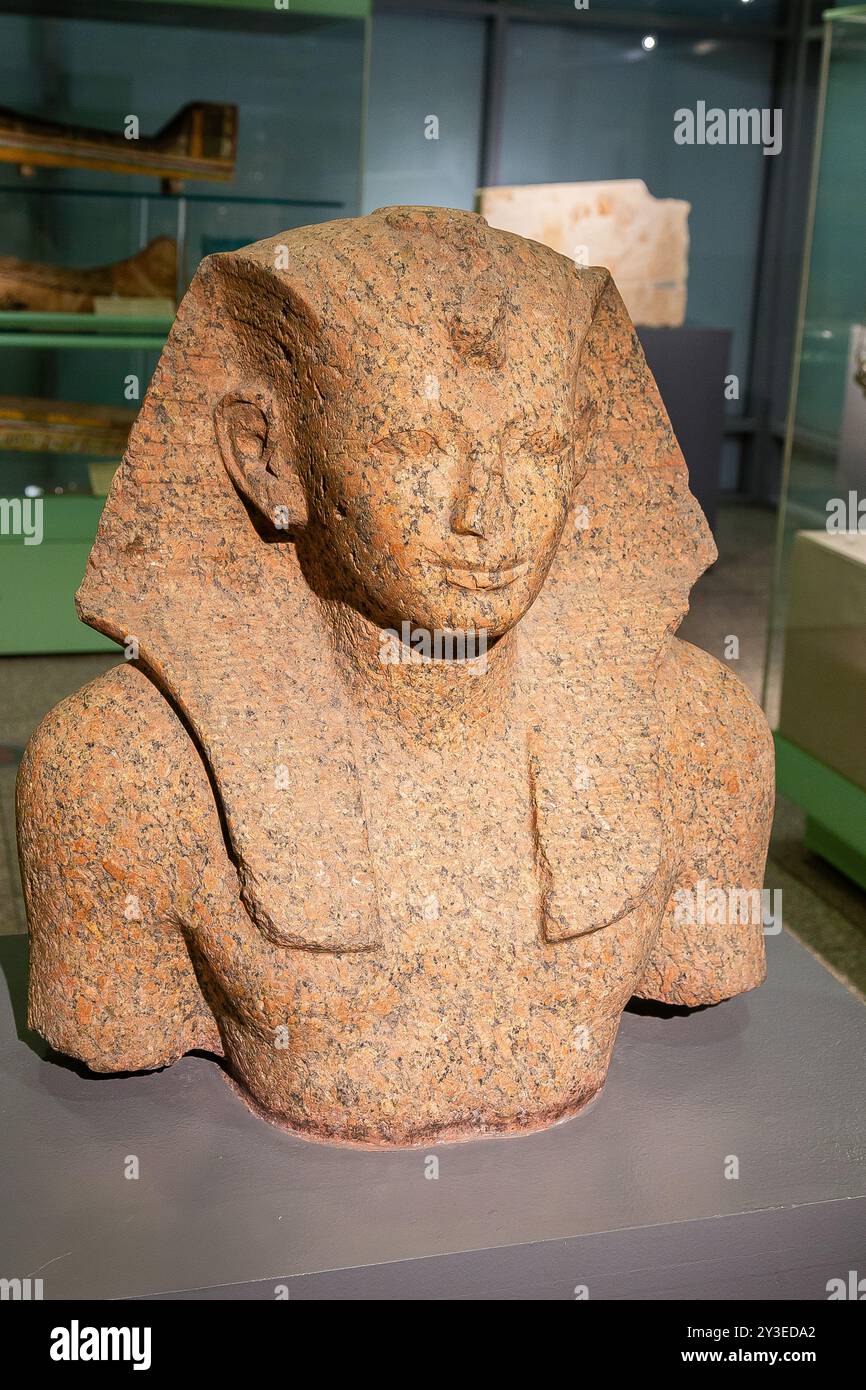 Egitto, aeroporto del Cairo, oggetti esposti nel Terminal 2 Museum. Foto Stock