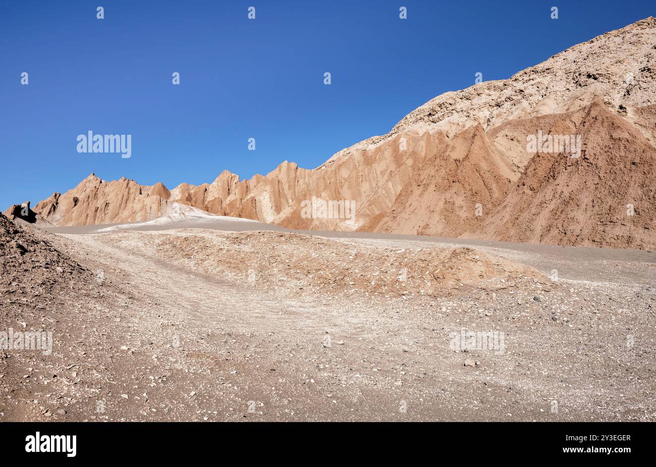 Valle della morte nel deserto di Atacama Foto Stock