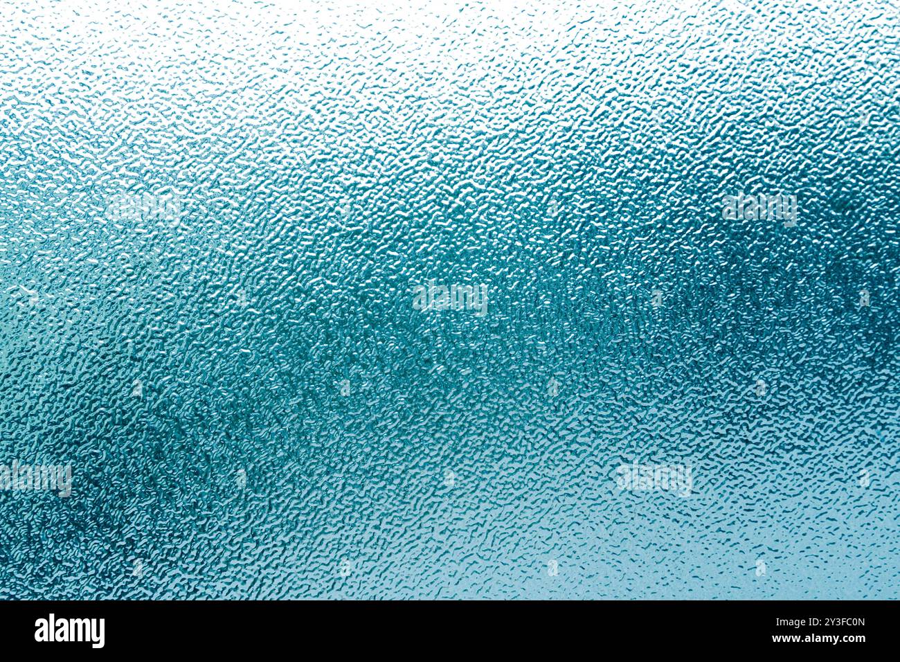 Primo piano della struttura in vetro smerigliato Foto Stock