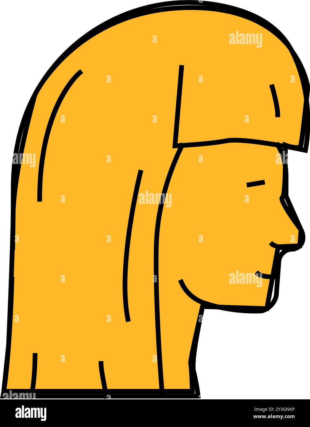 illustrazione a colori dell'icona della procedura cosmetologica viso Illustrazione Vettoriale