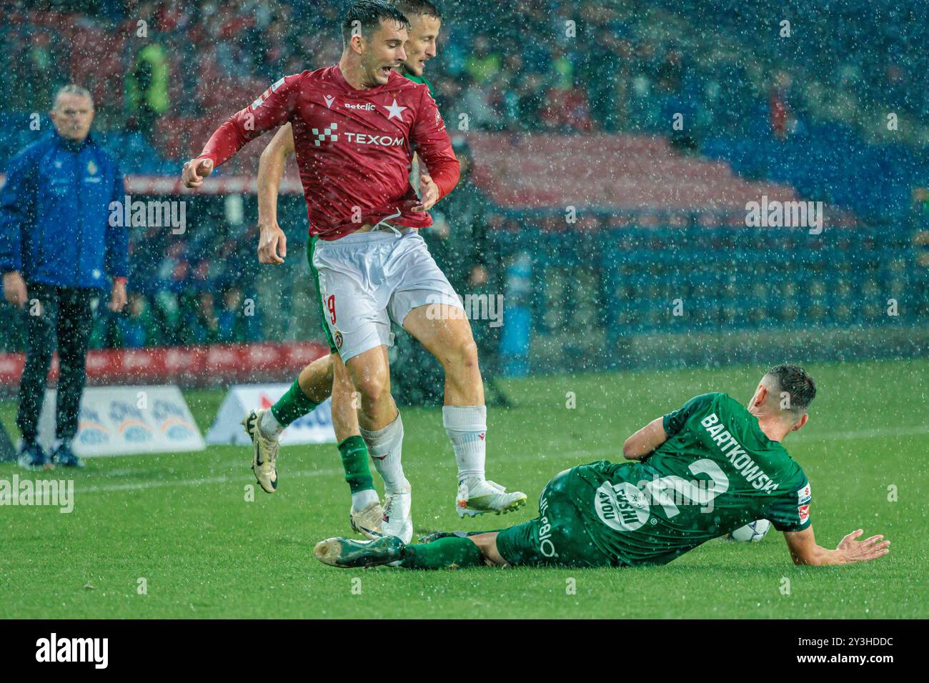 CRACOVIA, POLONIA, 13.09.2024 CALCIO, PRIMA LEGA POLACCA, WISLA CRACOVIA VS WARTA POZNAN, OP: ANGEL RODADO, CREDITI: PIOTR FRONT / ARENA AKCJI Foto Stock