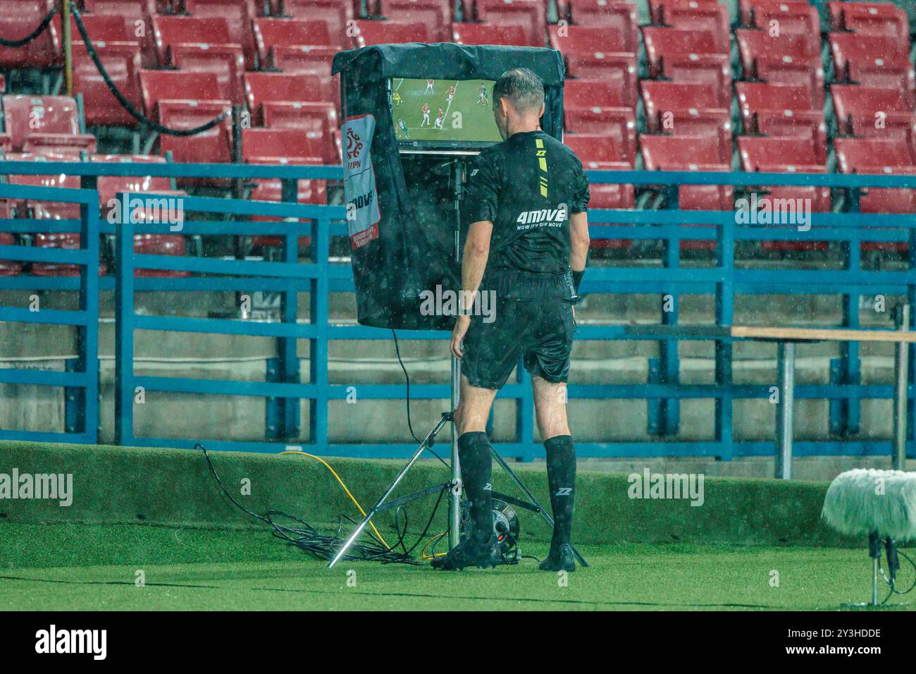 CRACOVIA, POLONIA, CALCIO 13.09.2024, PRIMA LEGA POLACCA, WISLA CRACOVIA VS WARTA POZNAN, CREDITO: FRONTE PIOTR / ARENA AKCJI Foto Stock
