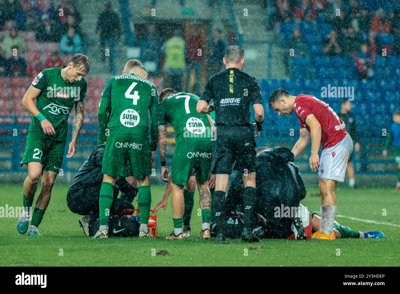 CRACOVIA, POLONIA, 13.09.2024 CALCIO, PRIMA LEGA POLACCA, WISLA CRACOVIA VS WARTA POZNAN, OP: ANGEL RODADO, CREDITI: PIOTR FRONT / ARENA AKCJI Foto Stock