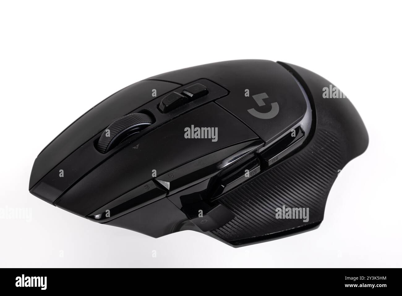 Istanbul, Turchia 27 aprile 2024; Logitech G G502 X Plus mouse. Mouse da gioco wireless, illuminazione RGB LIGHTSYNC, mouse ottico switch ibrido LIGHTFORCE, Foto Stock