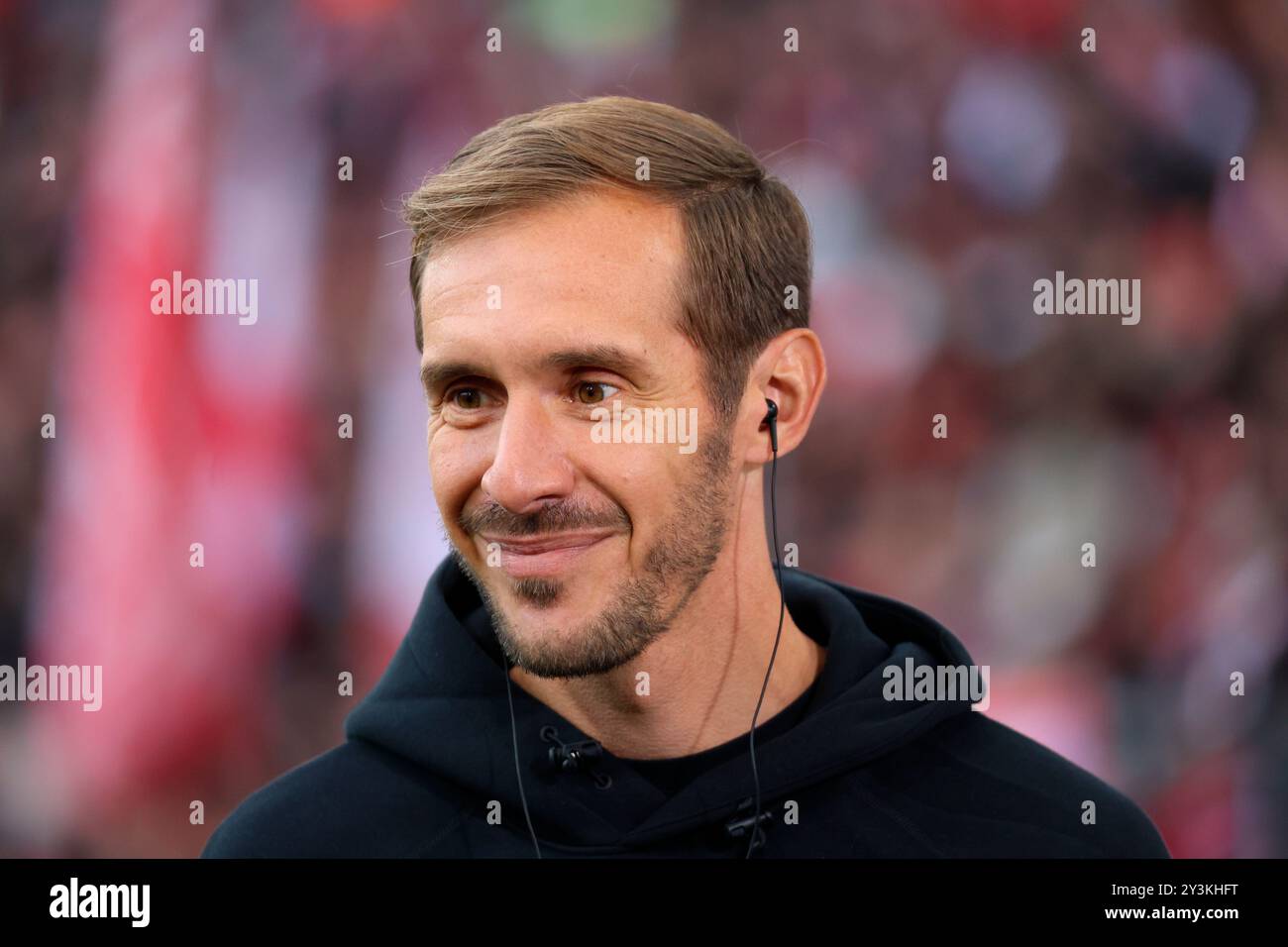 Friburgo, Germania. 14 settembre 2024. Cheftrainer/Coach Julian Schuster (SC Freiburg) beim Spiel der 1. FBL: 24-25: 3. Sptg. SC Freiburg - LE NORMATIVE DFL di VfL Bochum VIETANO QUALSIASI USO DI FOTOGRAFIE COME SEQUENZE DI IMMAGINI E/O QUASI-VIDEONann credito: dpa/Alamy Live News Foto Stock