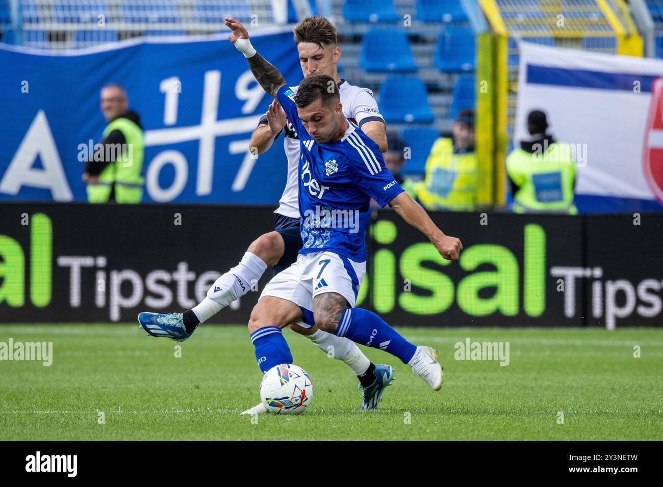 Como, Italia - 14 settembre 2024 - Como vs Bologna serie A - strefezza gabriel como crediti: Kines Milano/Alamy Live News Foto Stock
