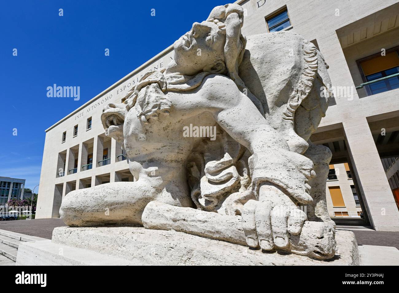 Ente autonomo esposizione universale di Roma (EUR), Italia. Foto Stock