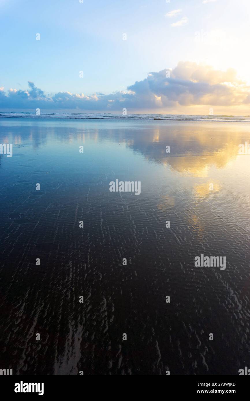 Auckland, nuova Zelanda. Il clima instabile dell'autunno Foto Stock