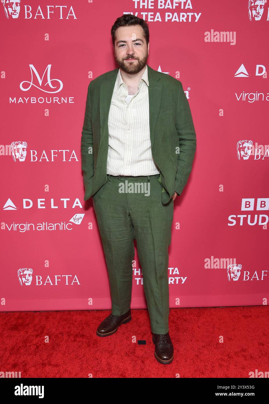 Beverly Hills, Stati Uniti. 14 settembre 2024. Michael Gandolfini arriva a BAFTA TV Tea 2024 al Maybourne il 14 settembre 2024 a Beverly Hills, CA. © Lisa OConnor/AFF-USA.com credito: AFF/Alamy Live News Foto Stock