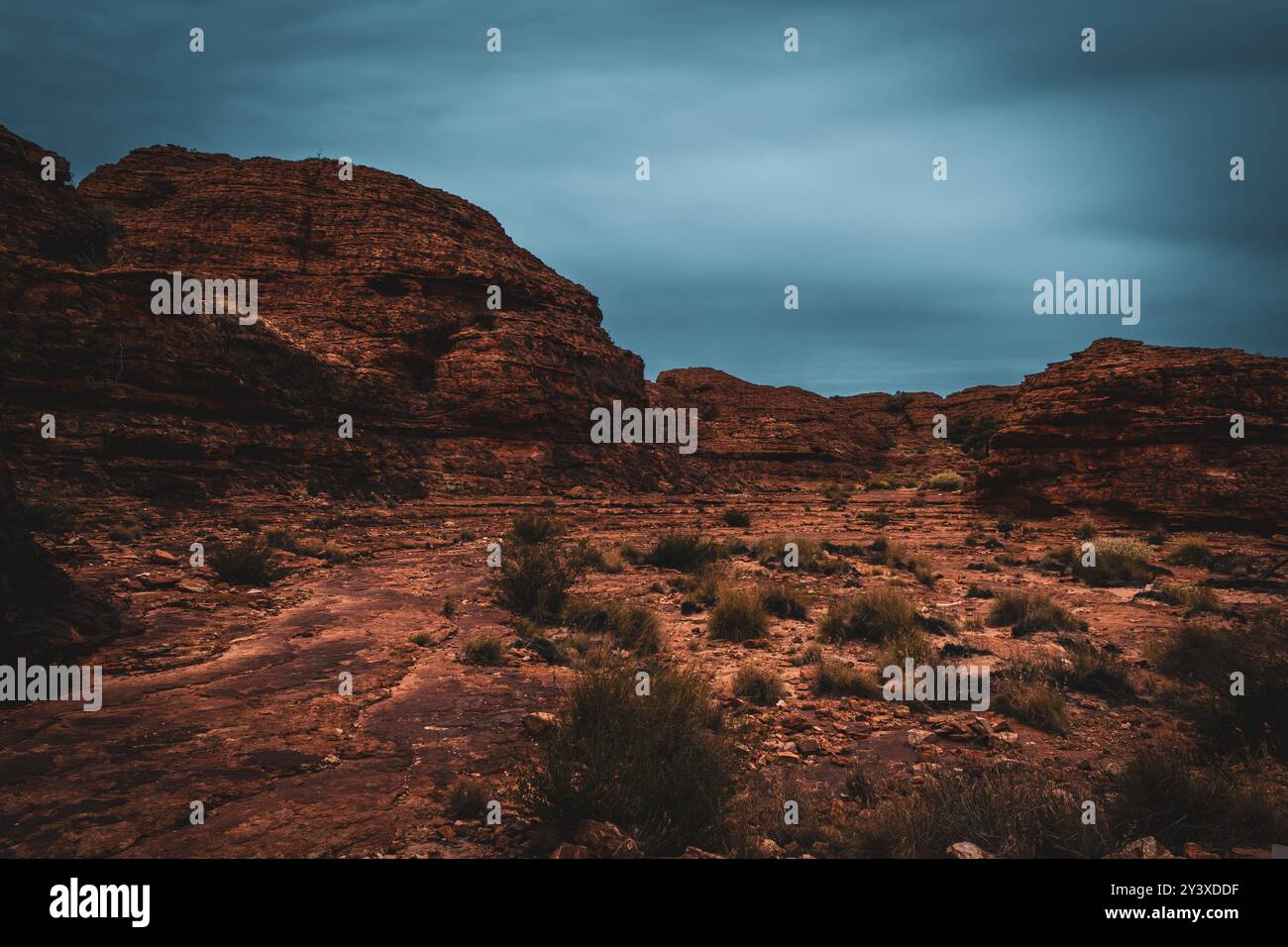 Paesaggio del Kings Canyon Rim Walk, Australia Foto Stock