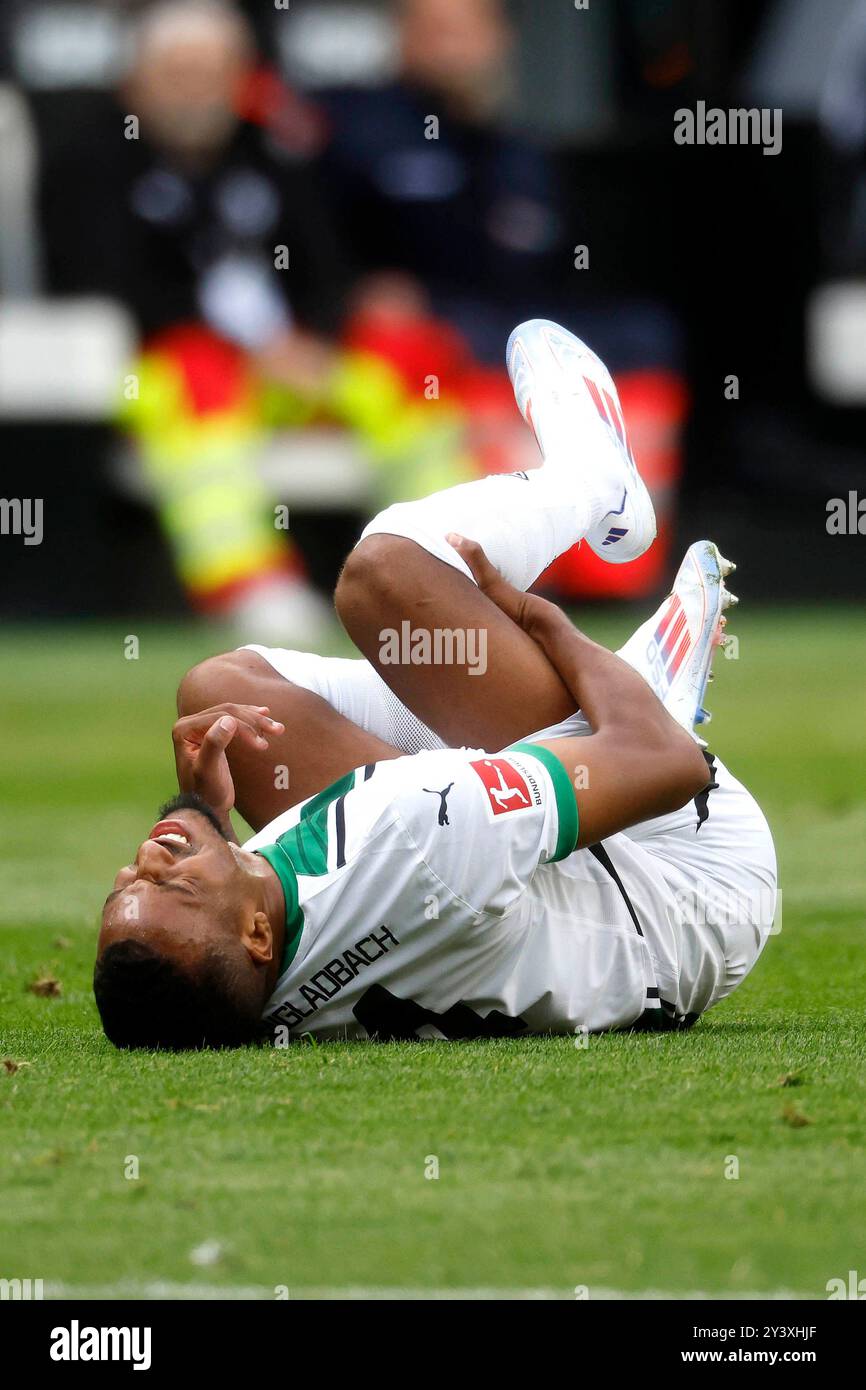 Moenchengladbach, Germania 1. Fussball Bundesliga, 3.Spieltag, Borussia Moenchengladbach: VFB Stuttgart 1-3 14. 09. 2024 im Borussia Park a Moenchengladbach Alassane PLEA (MG) foto: Norbert Schmidt, Duesseldorf Foto Stock