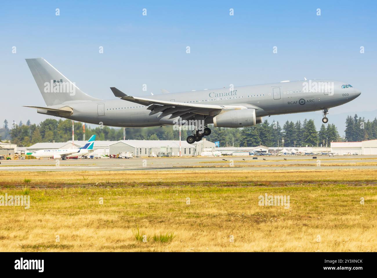 Canada, Abbotsford 12 agosto 2024: K30 dalla CAF all'Abbotsford Airshow Foto Stock
