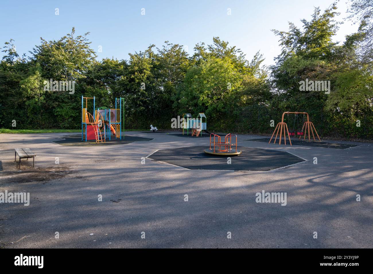 Lees Hill Play area, Kingswood, Bristol, Regno Unito Foto Stock