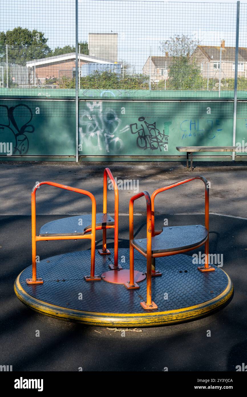 Lees Hill Play area, Kingswood, Bristol, Regno Unito Foto Stock